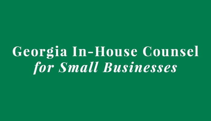 Georgia In-House Counsel
